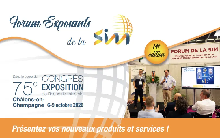 Appel à candidatures pour le Forum Exposants 2026 de la Sim