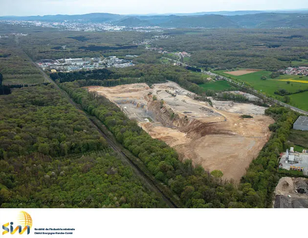 La carrière Nexstone de Chemaudin-et-Vaux (25) // 24 juin 2026